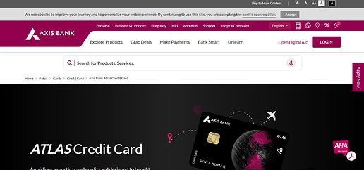 Axis Atlas Credit Card