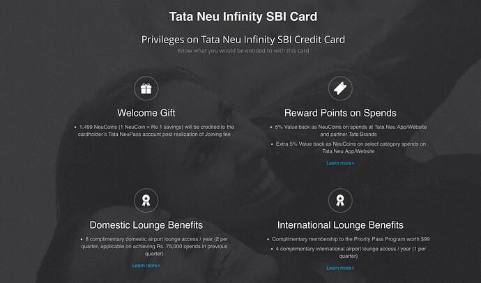 Tata-NeuCard-Infinity-SBI-Benefits