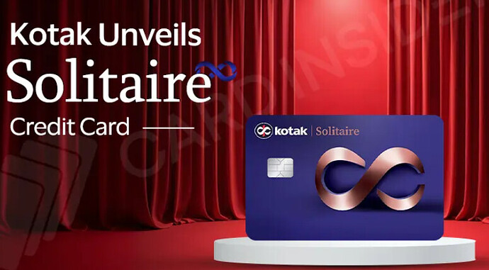 Kotak Solitaire Credit Card