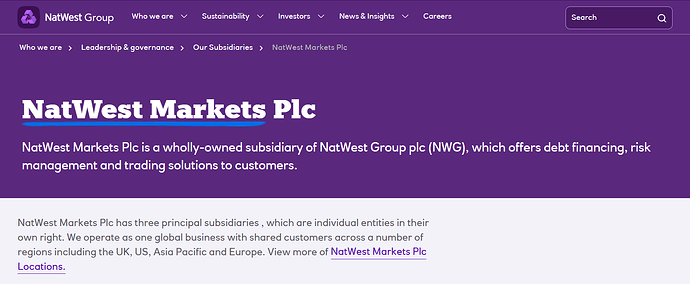 NatWest Markets PLC