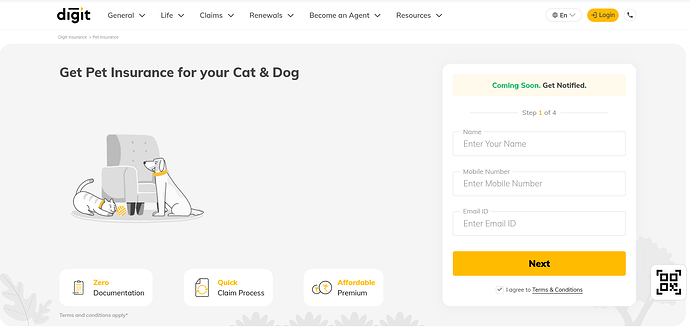 Go Digit Pet Insurance