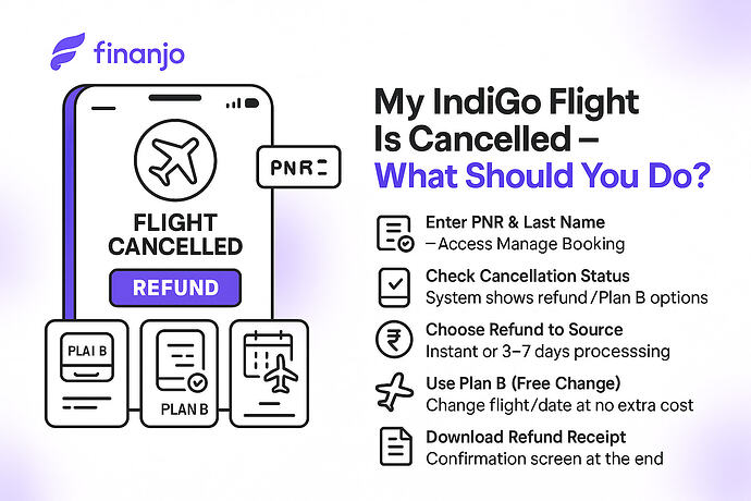 If Your IndiGo Flight Is Cancelled.