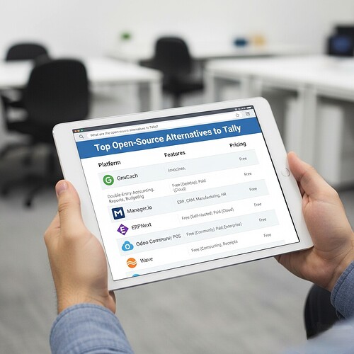 Open-source alternatives to Tally