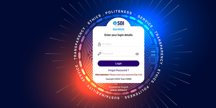 sbi hrm portal
