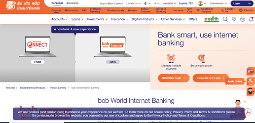 Bank of Baroda NetBanking