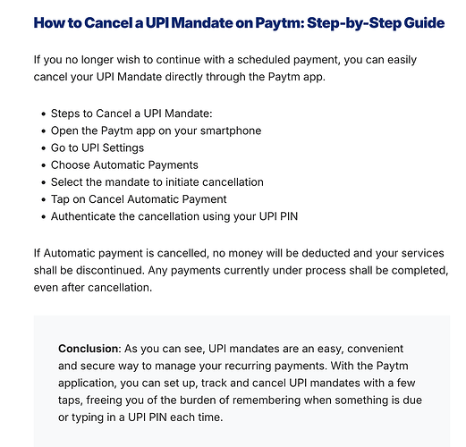 How to Cancel LIC e-Mandate From Paytm and Stop Auto Debit in 2025