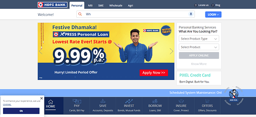 HDFC NetBanking