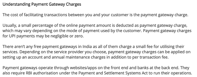 Insurance Payment Gateway Charges Explained