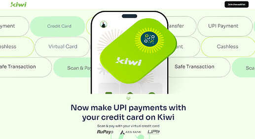 Kiwi Credit Card