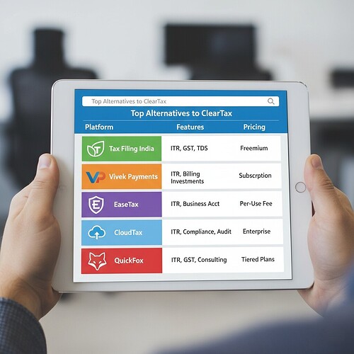 Top alternatives to ClearTax