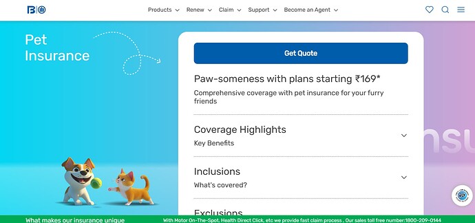 Bajaj allianz pet insurance