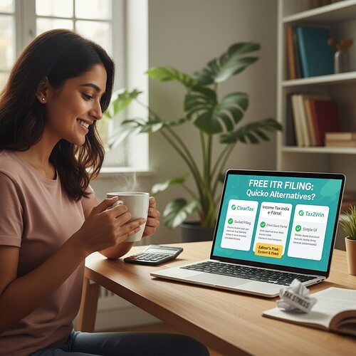Free alternatives to Quicko for ITR filing